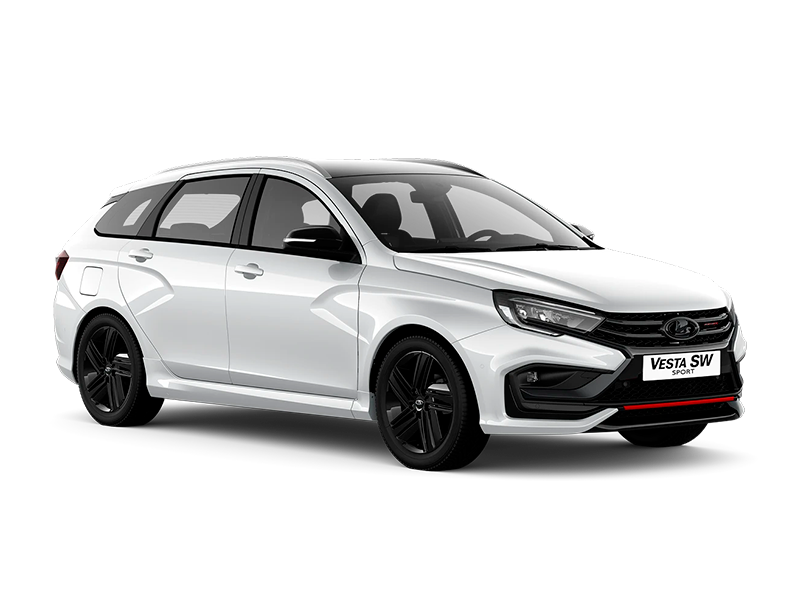 Купить Lada Vesta SW Sport в Челябинске - Белый "Ледниковый" (221)
