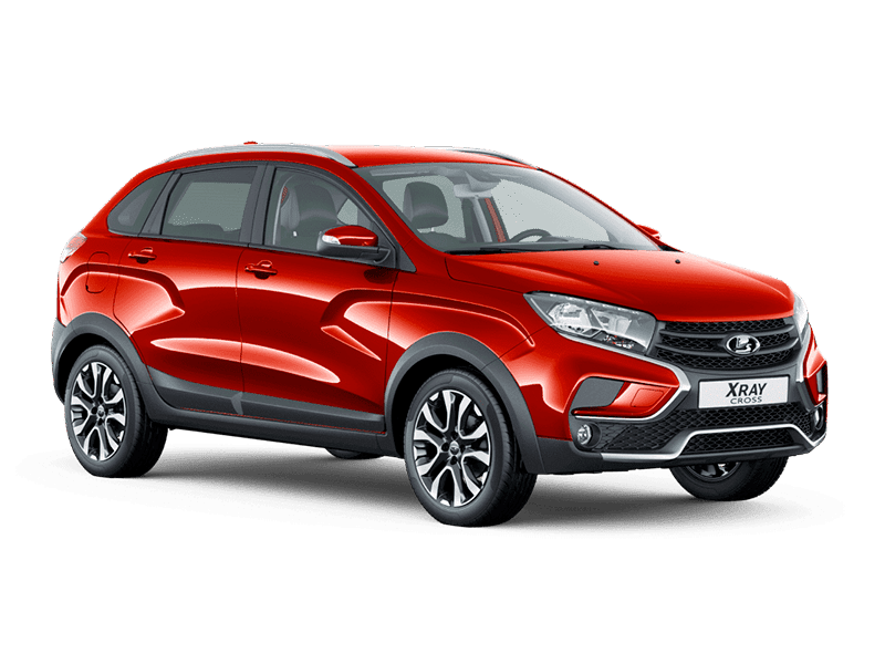 Купить Lada Xray Cross в Челябинске - Красный "Красный сплав" (136) - металлик